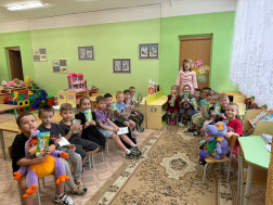 урок гигиены в саду